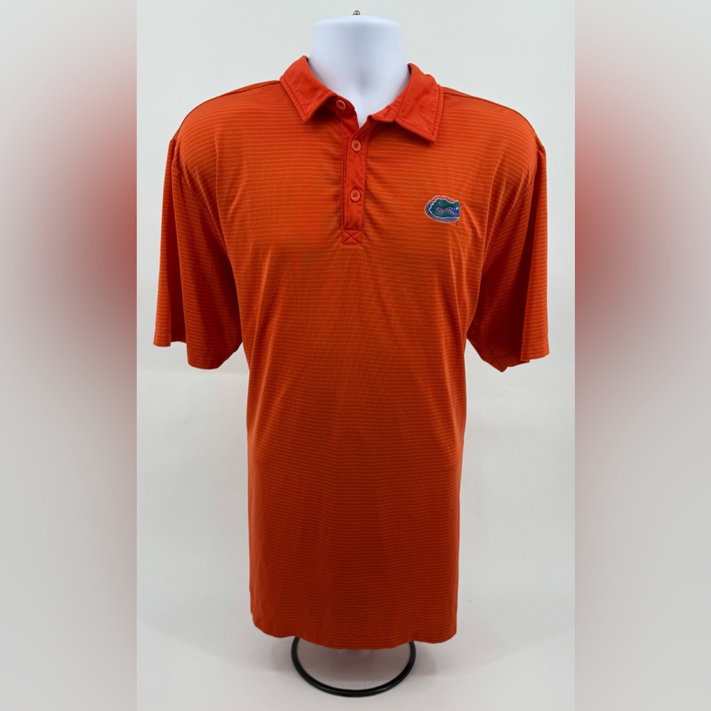 Florida Gators‎ Columbia Golf Polo Orange Gator Logo Men’s XL Short Sleeve